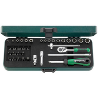 Набор торцевых головок TORX® 1/4" с принадлежностями, 36 инструментов, STAHLWILLE, 98818801, 88TX