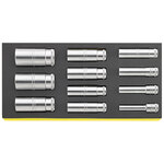 Набор торцовых головок 1/2" во вкладыше TCS, STAHLWILLE, 96838776, TCS 51/11
