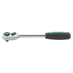 Трещотка удлиненная 1/4" с кнопкой, 80 зубцов, STAHLWILLE, 11111040, 415QRL N
