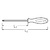 Крестовая отвертка DRALL+ PZ 2 STAHLWILLE, 46403002, 4640
