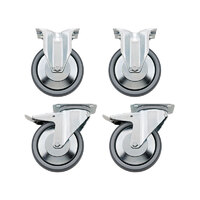Комплект колес для № B620; 95; 95VA, 125 мм, STAHLWILLE, 81490001, R95