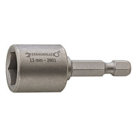 Торцевая насадка с внешним шестигранником, STAHLWILLE, 28011013, 2801