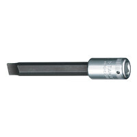 Отверточная насадка 1/4" для шлицевых винтов 1,2X8 мм, STAHLWILLE, 01040012, 41 0