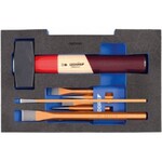 Gedore 1100 CT1-350 Набор зубил в 1/2 L-BOXX® 136 модуль, 9 предметов