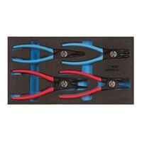 Gedore 1500 CT1-8000 Набор съемников стопорных колец в CT ложементе 1/3