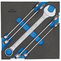 Gedore 1500 CT2-7-32 Набор ключей гаечных комбинированных в CT ложементе 2/3