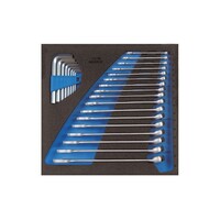 Gedore 1500 CT2-7 Набор ключей гаечных комбинированных в CT ложементе 2/3