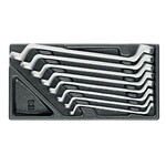 Gedore 1500 ES-2 Набор ключей гаечных двустороних накидных в ложементе 1/3