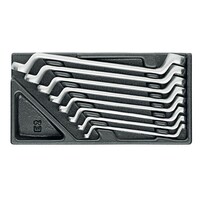Gedore 1500 ES-2 Набор ключей гаечных двустороних накидных в ложементе 1/3