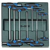 Gedore 1500 ES-DT 2142 Набор шестигранных торцевых ключей в ложементе 2/3