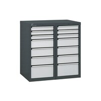 Gedore 56240 - 56280 Шкаф с выдвижными ящиками высотой 1000 мм с двумя отсеками