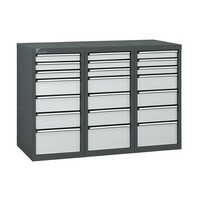 Gedore 56350 - 56380 Шкаф с выдвижными ящиками высотой 1000 мм с тремя отсеками