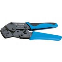 Gedore 8141 Щипцы обжимные трещоточные прецизионные для мягких наконечников проводника