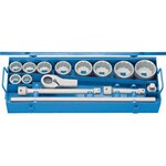Gedore D 21 EMU/EAU-10 Набор торцевых головок 1", 15 предметов