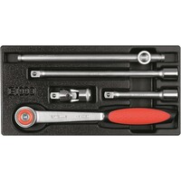 Gedore RED R22150008 Трещотка и принадлежности 1/2" в модуле 1/3