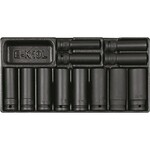 Gedore RED R22150012 Набор головок шестигранных с отверточными вставками 1/2" в модуле 1/3