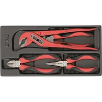 Gedore RED R22150018 Набор шарнирно-губцевого инструмента для стопорных колец в модуле 1/3