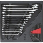 Gedore RED R22250001 Набор ключей с трещоткой реверсивных в модуле 2/3, 24 предмета