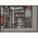 Gedore RED R22350000 Комплект насадок, трещотка, принадлежности 1/4