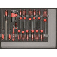 Gedore RED R22350002 Комплект отверток, напильников