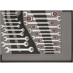 Gedore RED R22350006 Комплект ключей с трещоткой, ключей рожковых
