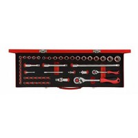 Gedore RED R46004049 Набор торцевых головок 1/4" + 1/2", 49 предметов