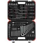 Gedore RED R68003075 Набор инструментов для сборки TX 1/4" + 1/2", 75 предметов