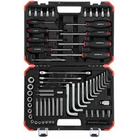 Gedore RED R68003075 Набор инструментов для сборки TX 1/4" + 1/2", 75 предметов