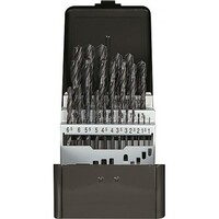 Gedore RED R93500025 Набор спиральных сверл, прокатная сталь, 25 предметов
