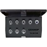 Gedore TX 30 E-08 Набор торцевых головок с аксессуарами 3/8", 8 предметов