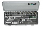 Комбинированный набор с торцовыми головками, 1/4"-3/8", 49 предметов