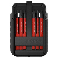 WH-43162 Набор бит slimBit electric slimVario шлиц, Phillips, Pozidriv, PlusMinus/Pozidriv, TORX®, 12 шт. в SlimBit box 43162 WIHA