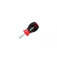 WH-26964 Шлицевая укороченная отвертка SoftFinish SL4 х 25 мм 26964 WIHA