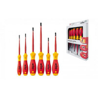 WH-36455 Набор отверток SoftFinish electric slimFix шлиц/Pozidriv, 6 шт. 36455 WIHA