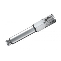 WH-22960 Шестигранная бита Standard со сферической головкой и MagicRing форма С 6,3 SW4 х 38 мм 22960 WIHA