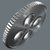 8006 C Zyklop Hybrid - трещотка, переключение реверса, привод 1/2" , 1/2 дюйм x 281.0 mm