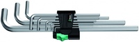 950 L/9 SM N Набор г-образных ключей, метрических, хромированных, 9 деталь