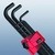 967 TORX® Г-образные ключ, BlackLaser, TX 6