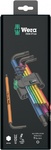950 SPKL/9 SM N Multicolour Набор Г-образных ключей, метрических, BlackLaser, 9 деталь