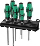 334/6 Rack Набор отверток Kraftform Plus Lasertip + подставка, 6 деталь