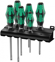 334/6 Rack Набор отверток Kraftform Plus Lasertip + подставка, 6 деталь