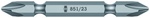 851/23 Двустронние насадки для винтов Phillips, PH 2 x 65 mm